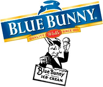 blue bunny logo